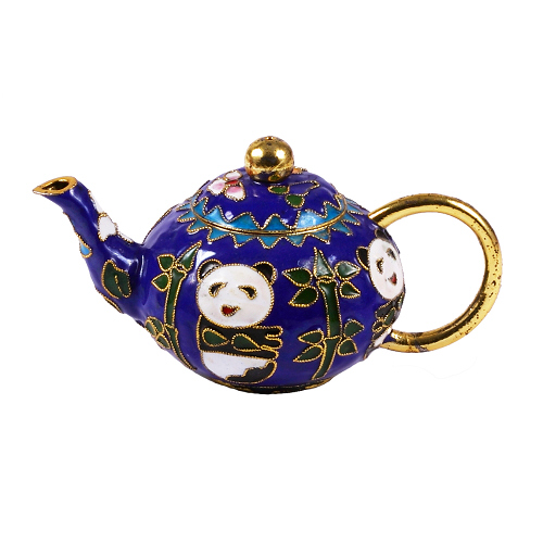 Teekanne M 4223 blau - zum Schließen ins Bild klicken